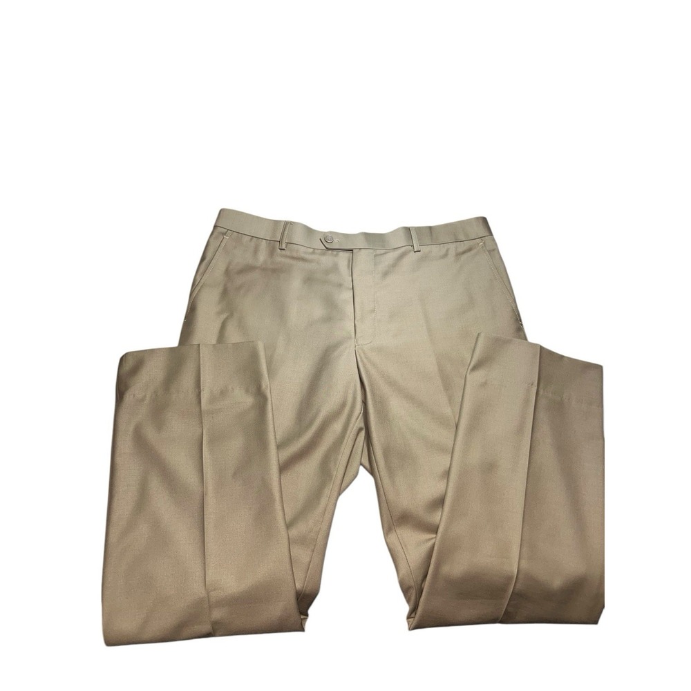 Giorgio‎ Fiorelli Dress Pants Men's Khaki 42x36 Used Very Nice